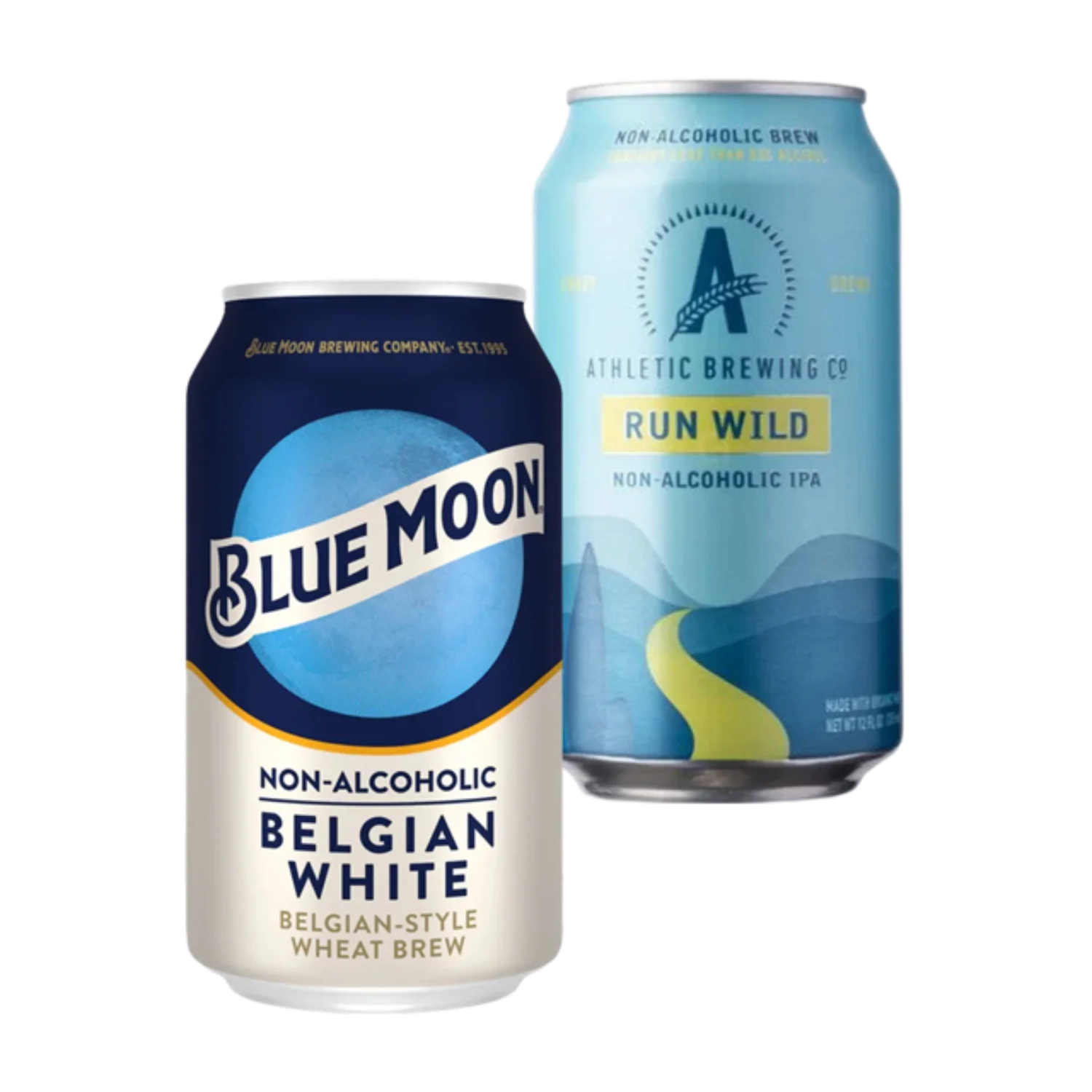 Non-alcoholic beer cans
