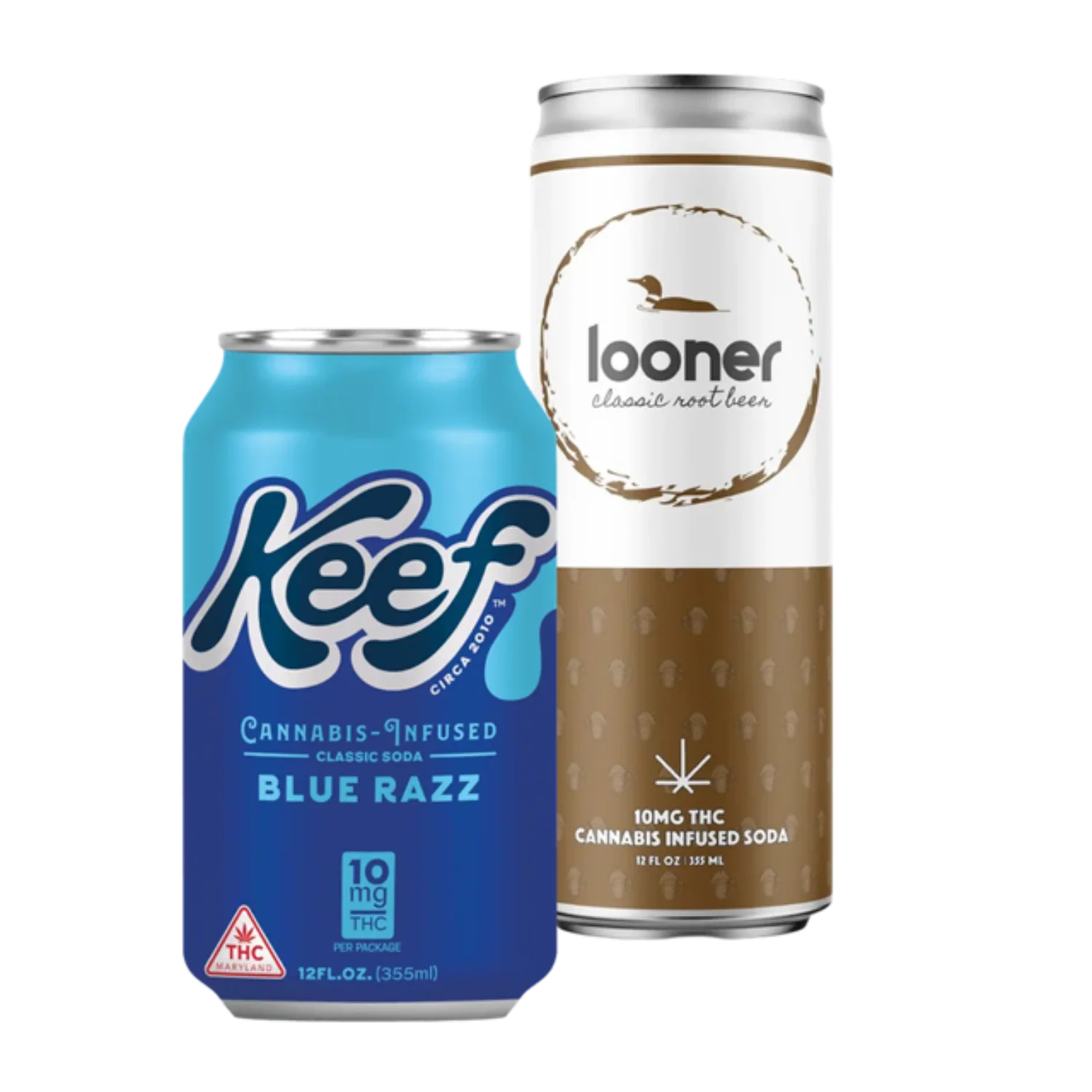 THC beverage cans