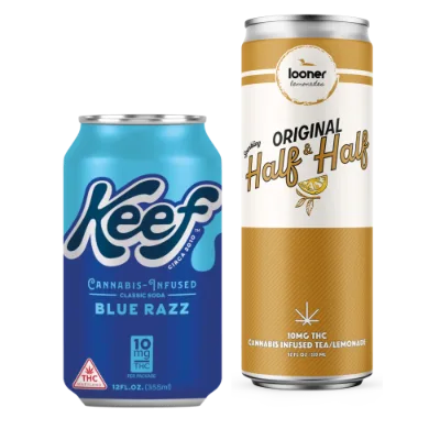 THC beverage cans